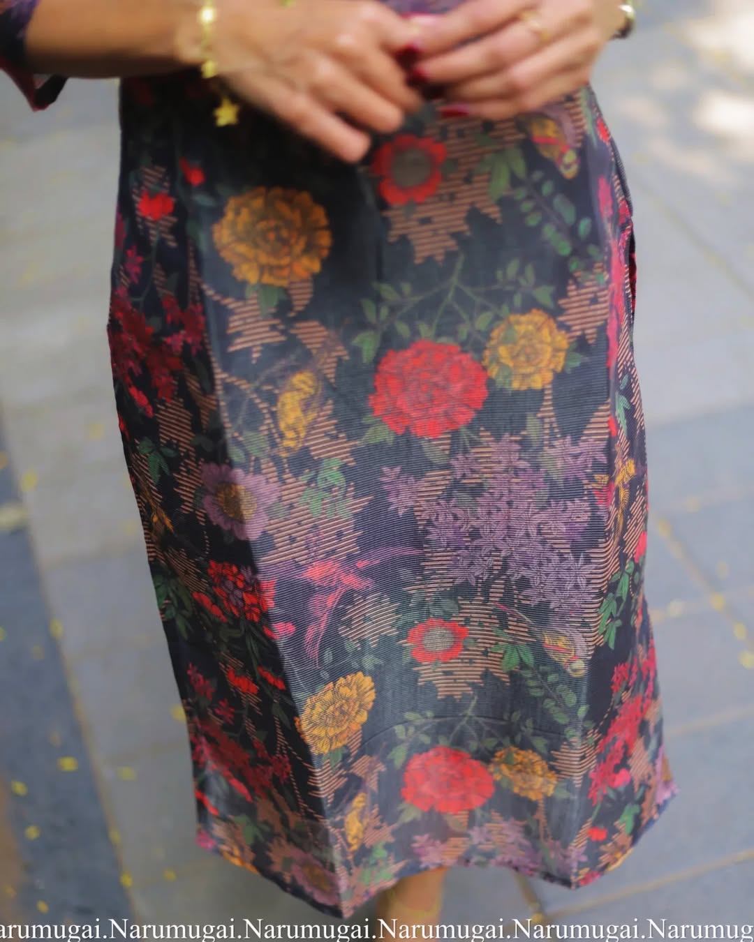 Premium tussar kurti with lining