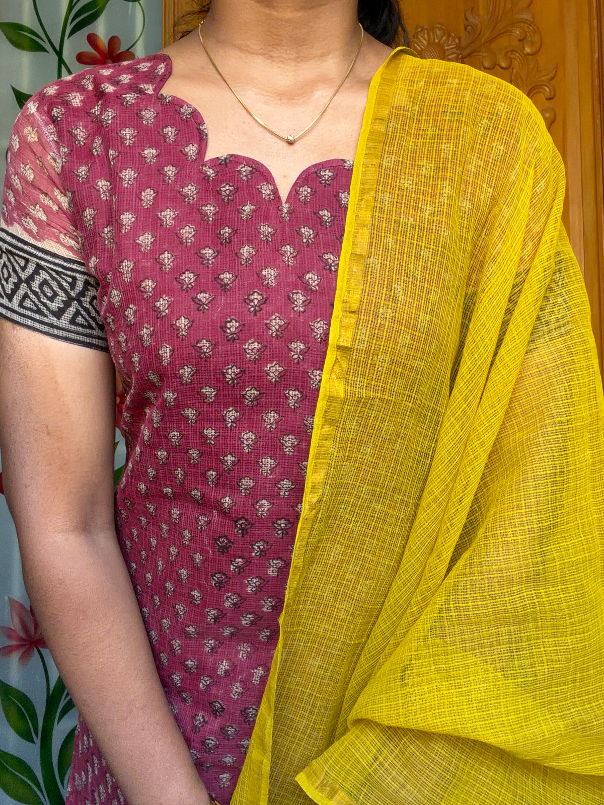 Pure cotton kota Kurti set(3pcs)