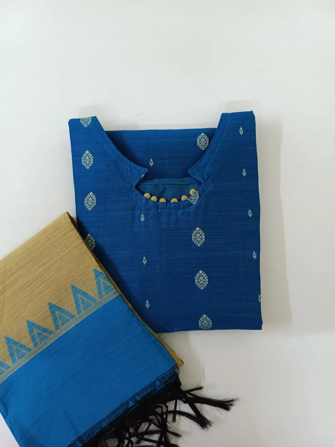 Cotton kurti set with dupatta ( pre order)