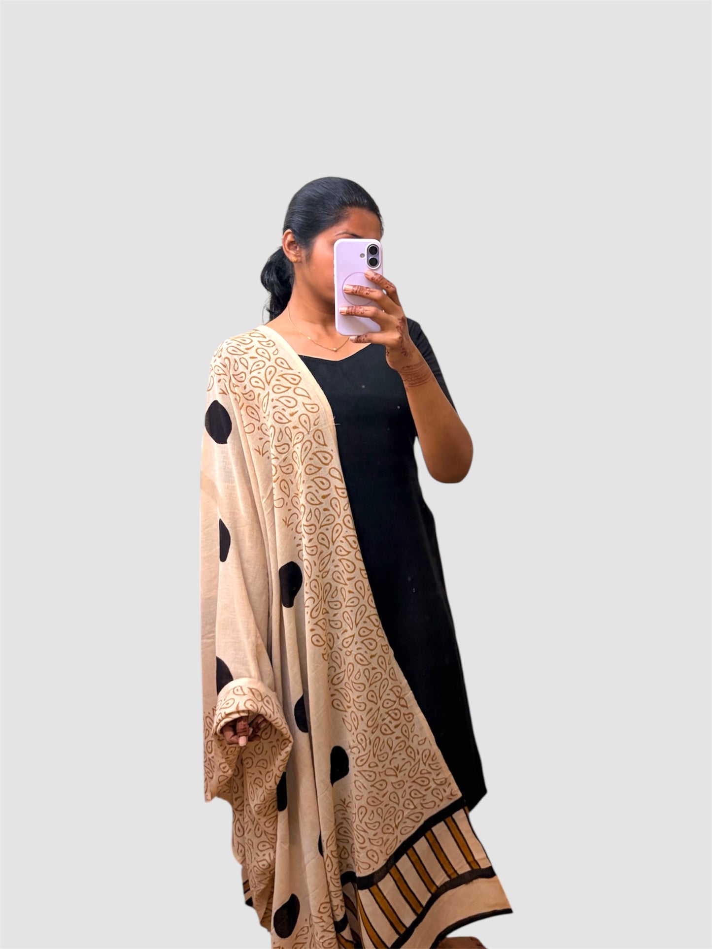 pure cotton Kurti with dupatta