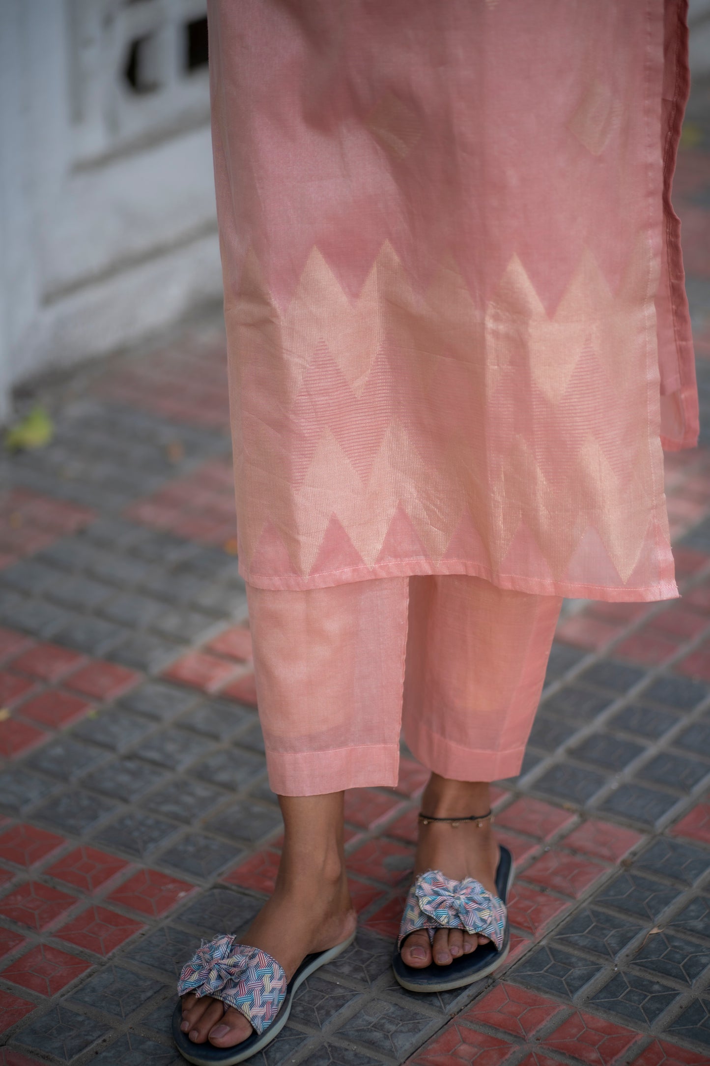 Premium Tissue salwar set with dupatta