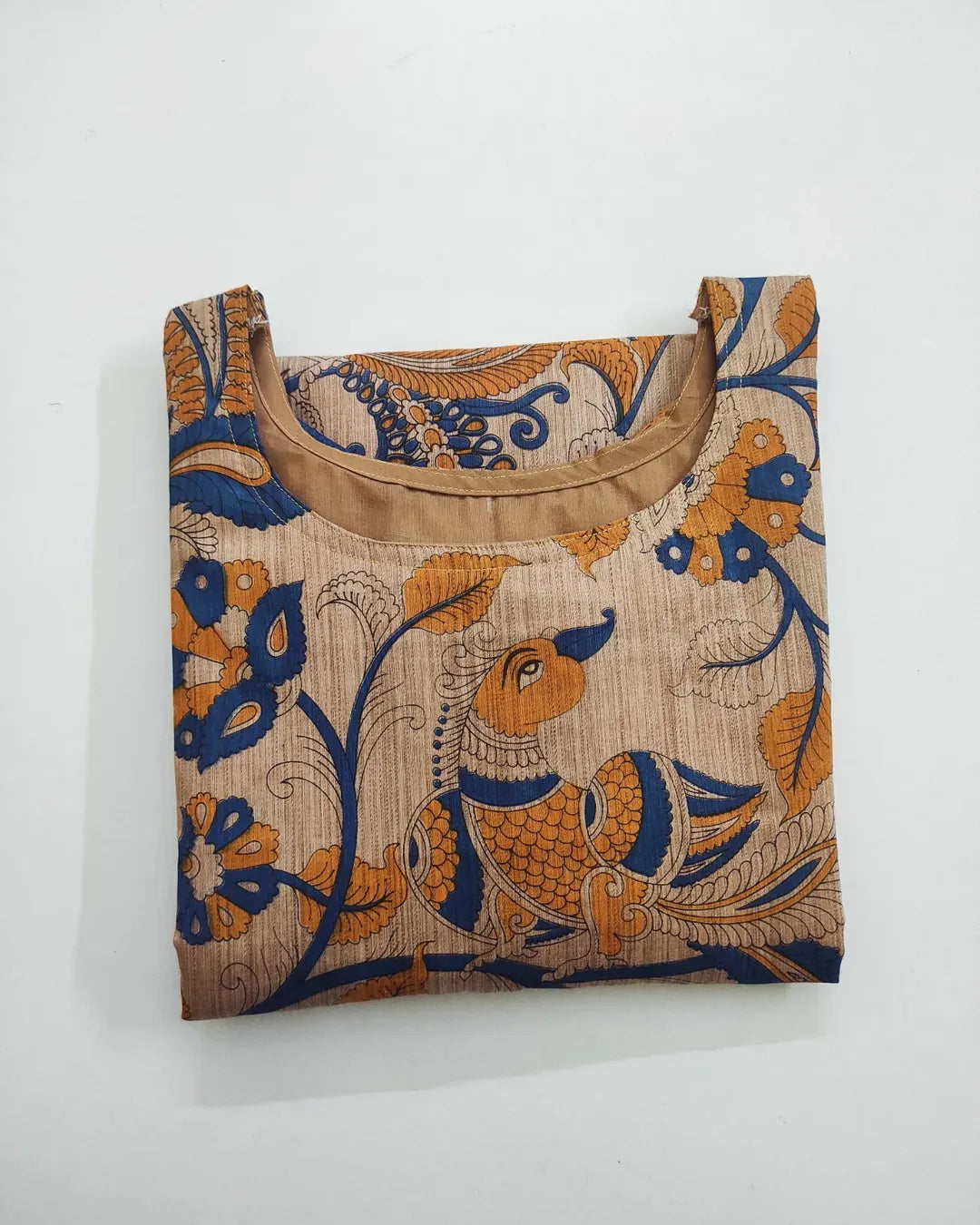 Chanderi kurti with duppata