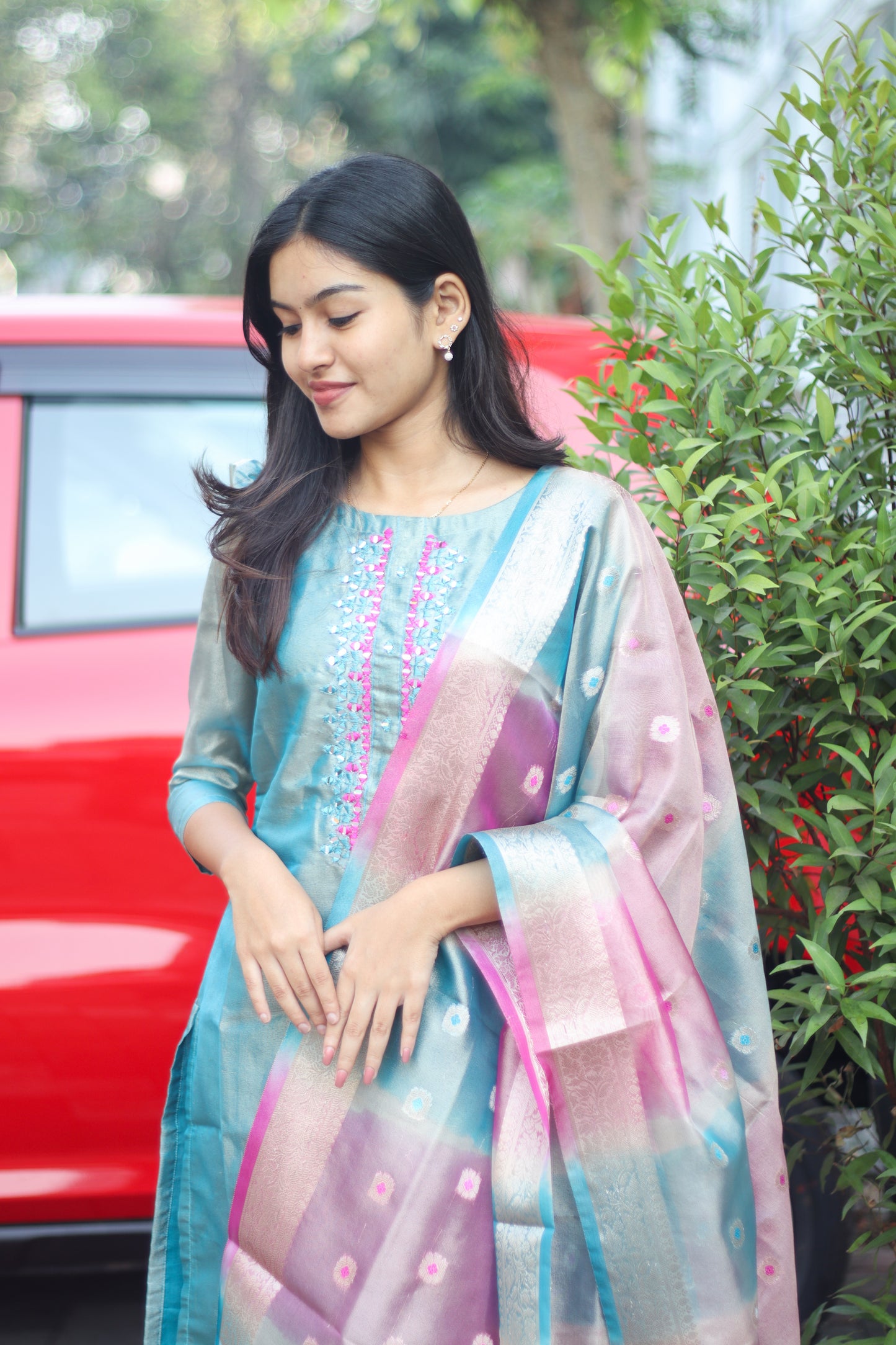 Kurti set with dupatta