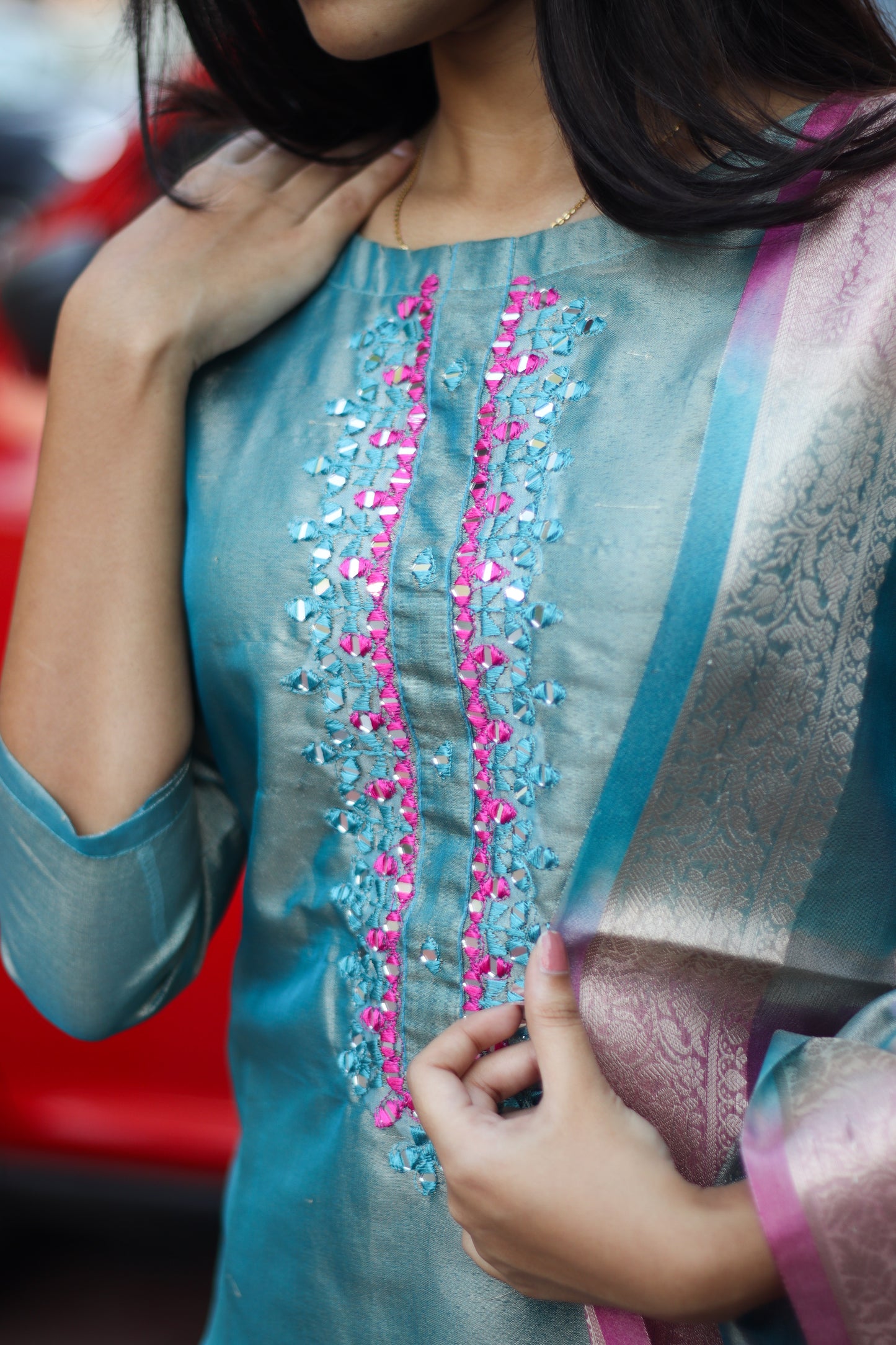 Kurti set with dupatta