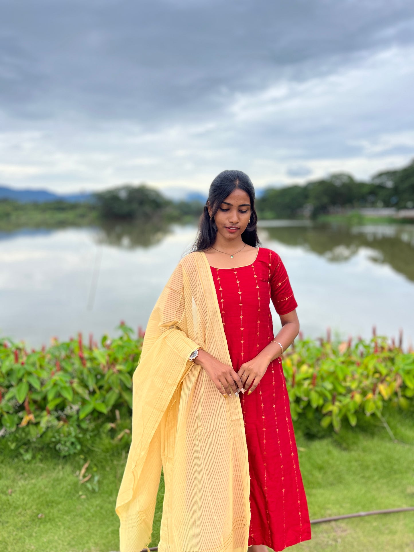 Premium Raw silk 3 piece set