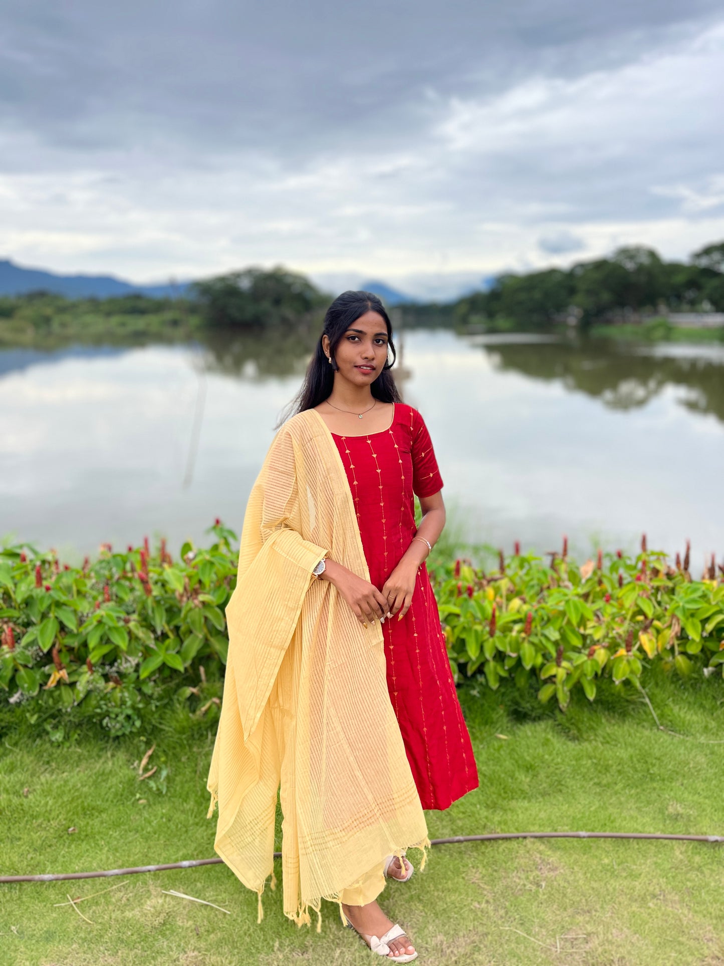 Premium Raw silk 3 piece set