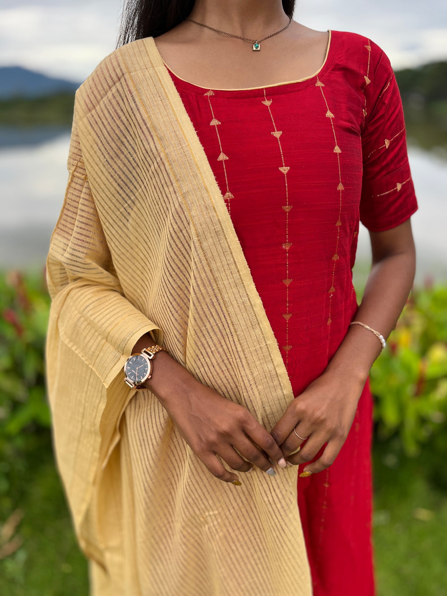 Premium Raw silk 3 piece set