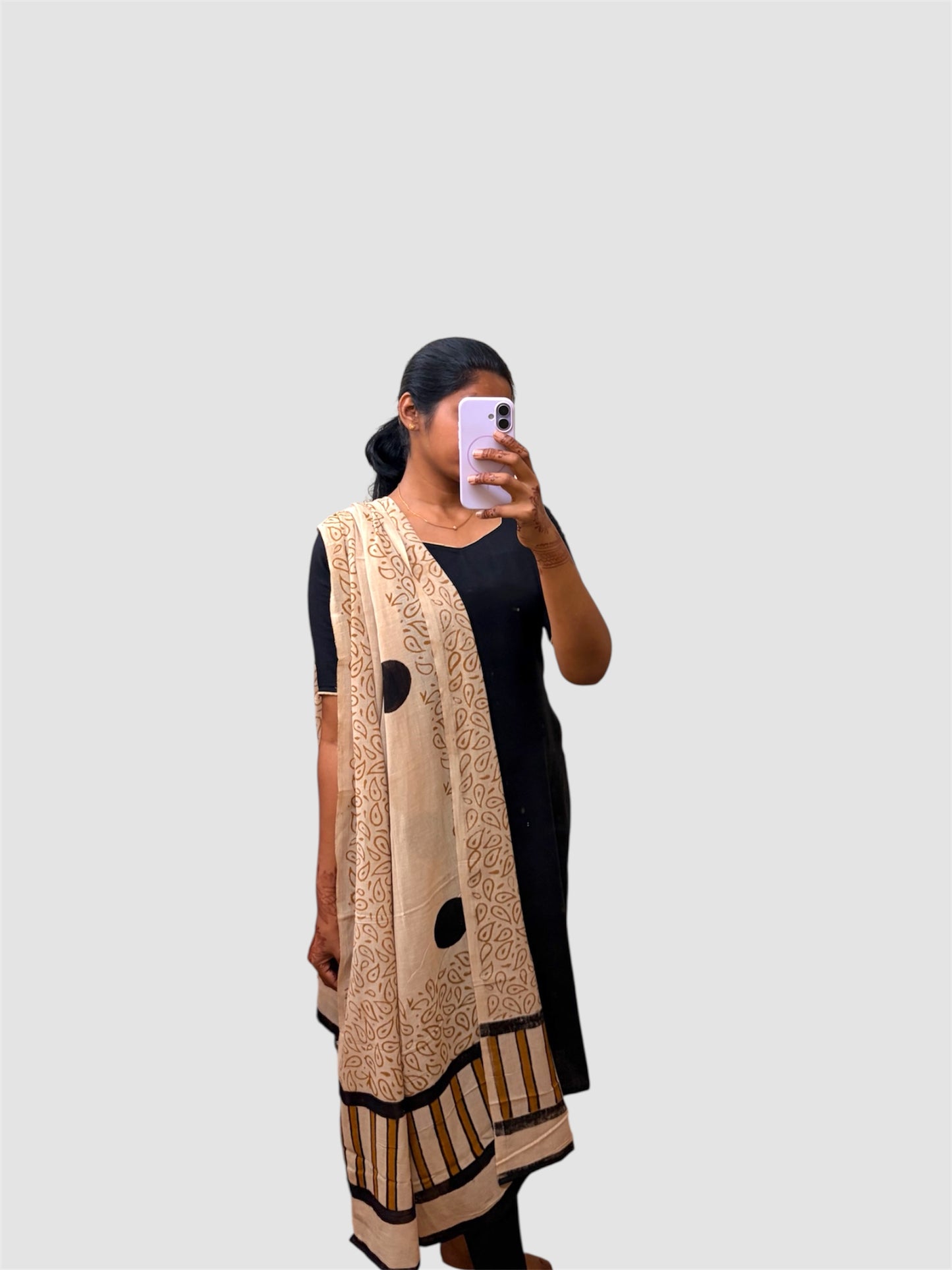 pure cotton Kurti with dupatta
