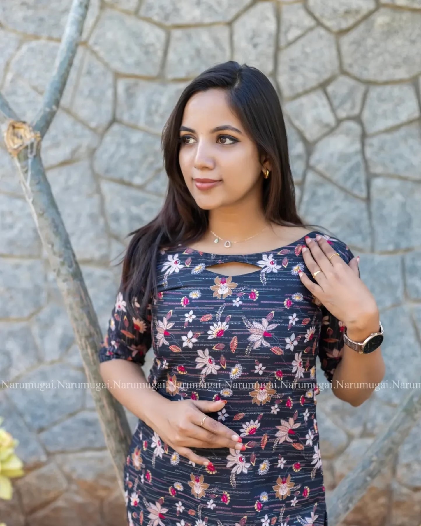 Linen cotton Kurti with Lining