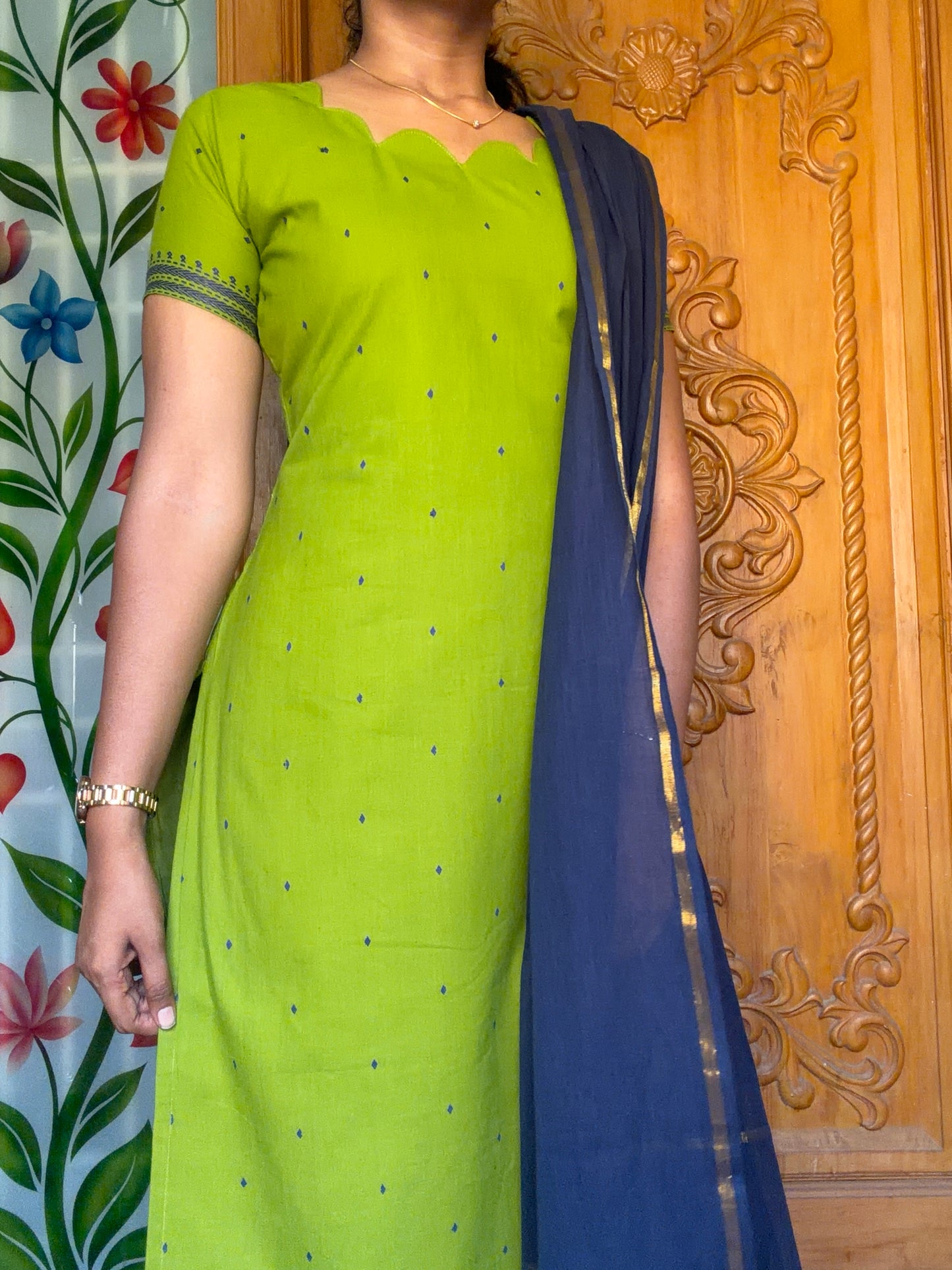 Pure handloom Cotton 3pcs set