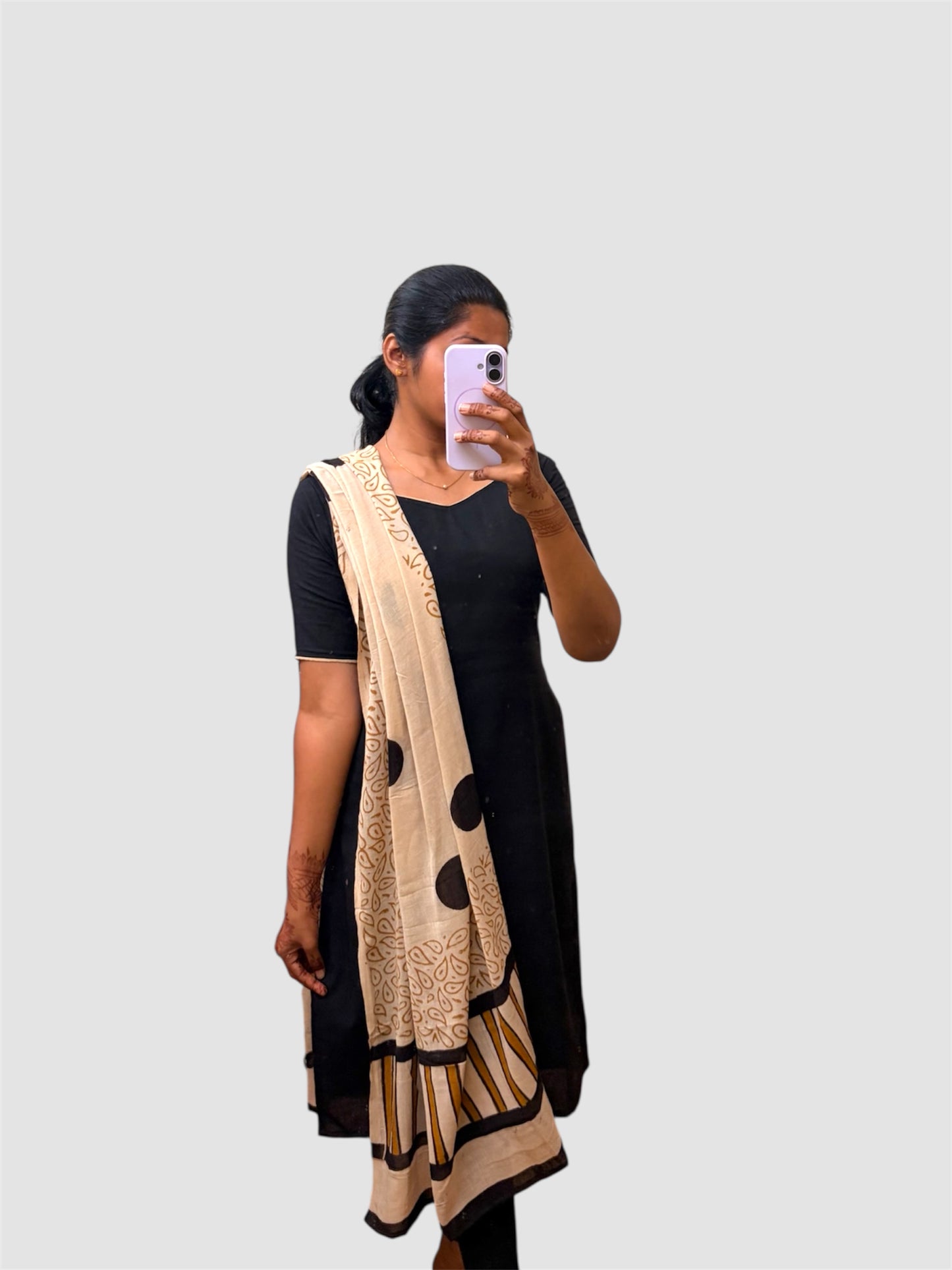 pure cotton Kurti with dupatta