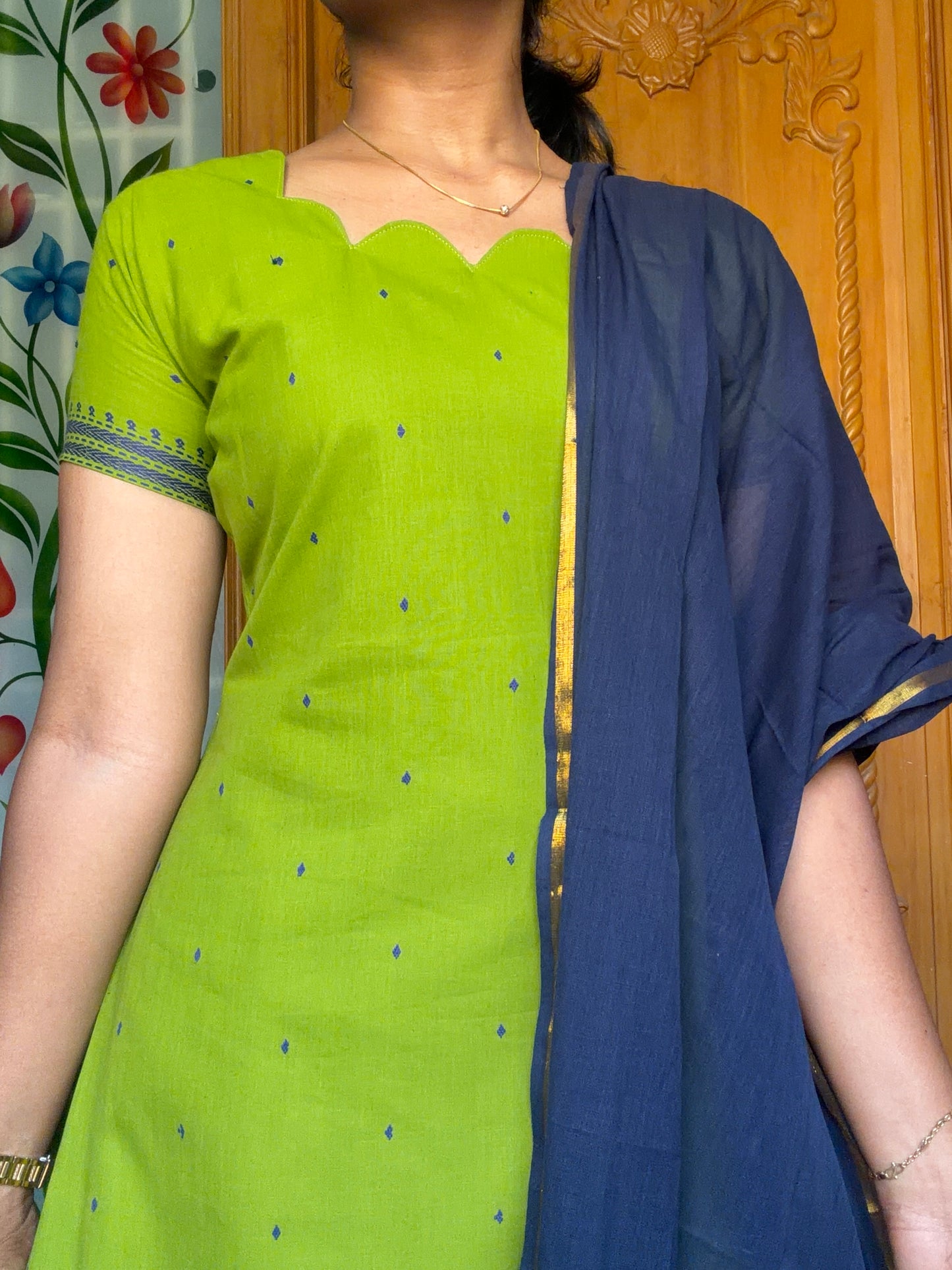 Pure handloom Cotton 3pcs set
