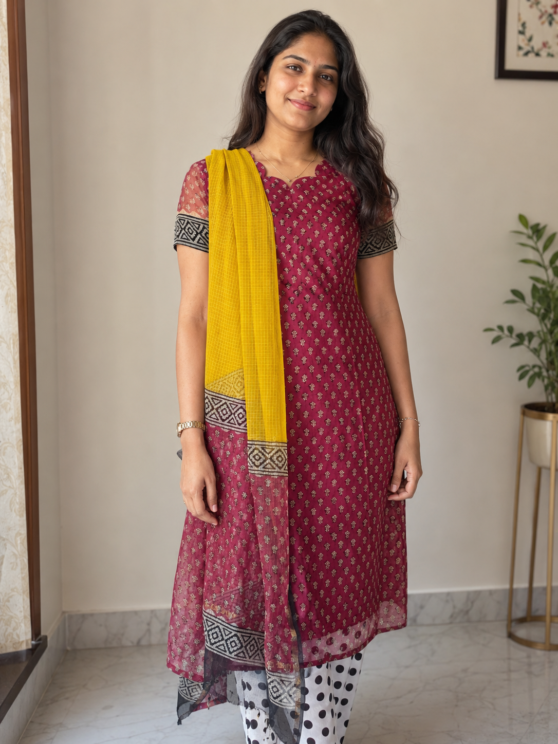 Pure cotton kota Kurti set(3pcs)