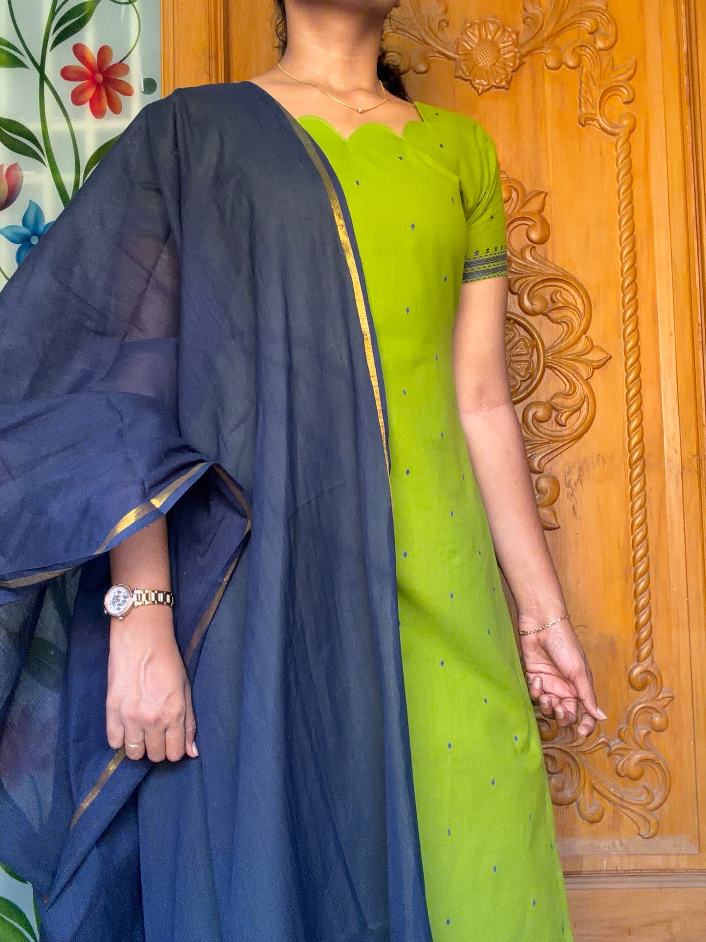 Pure handloom Cotton 3pcs set