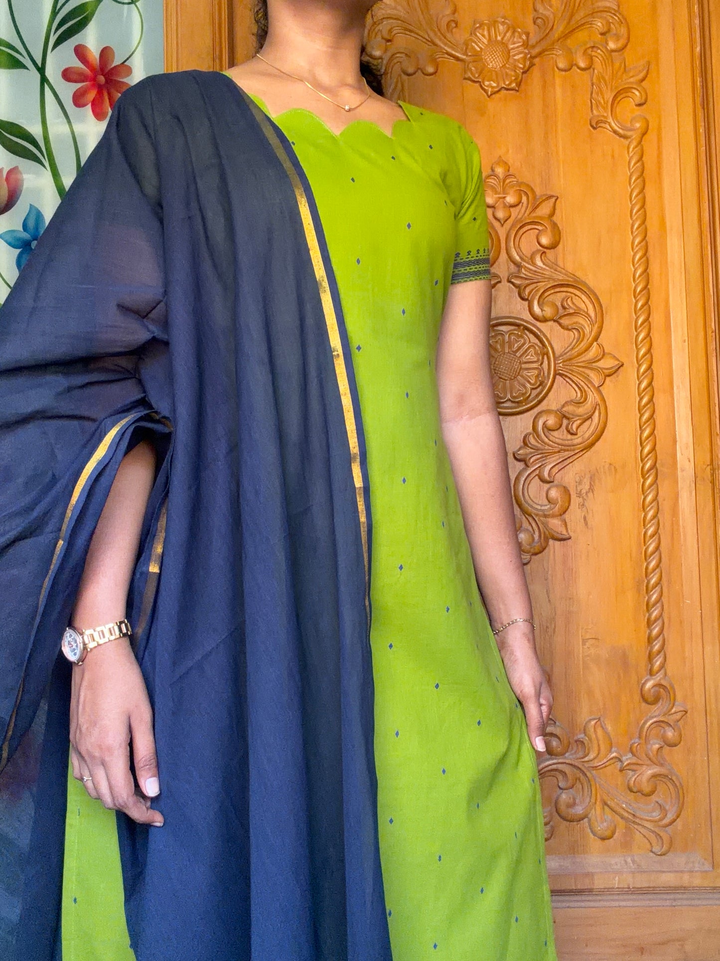 Pure handloom Cotton 3pcs set