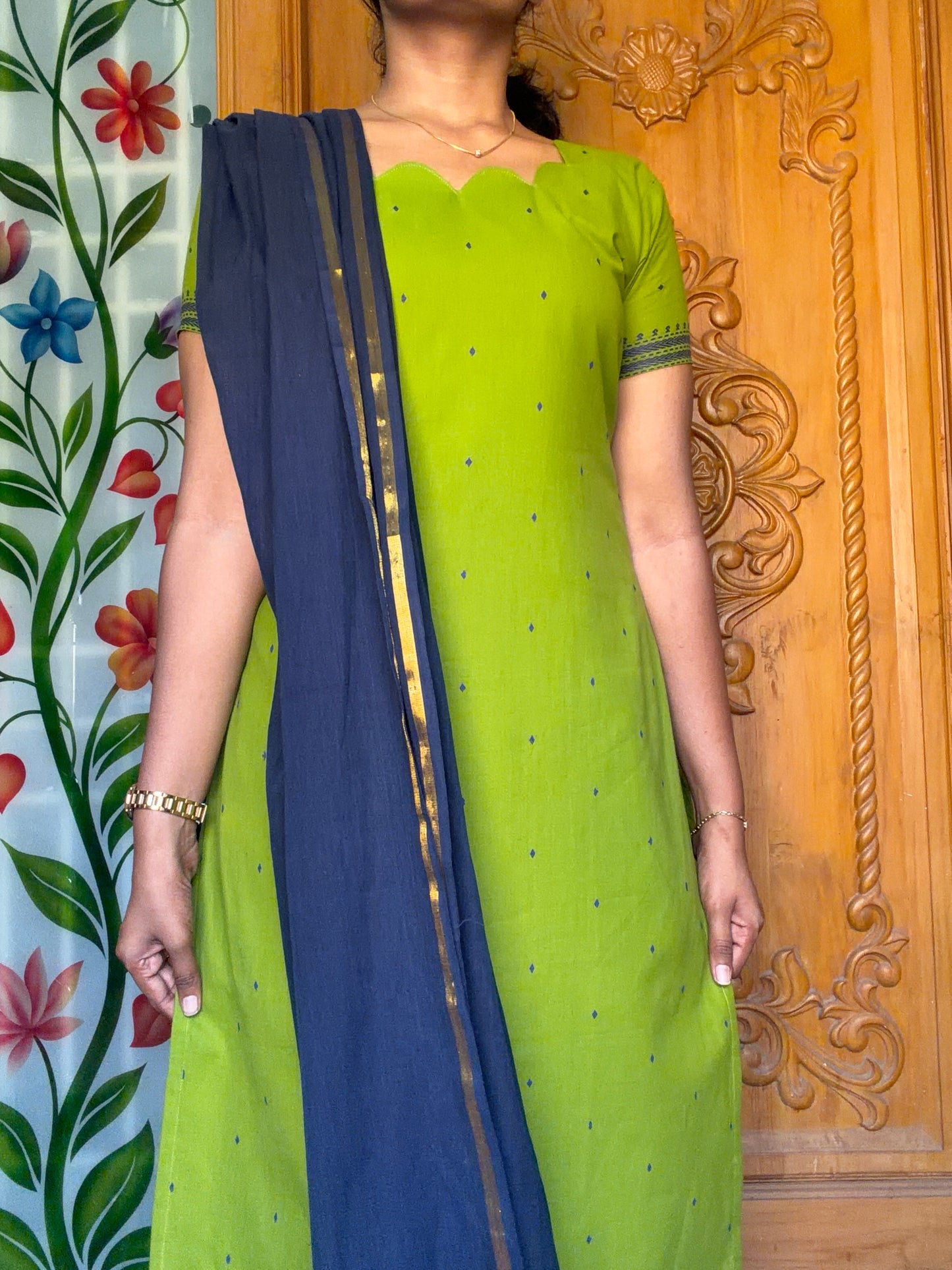 Pure handloom Cotton 3pcs set