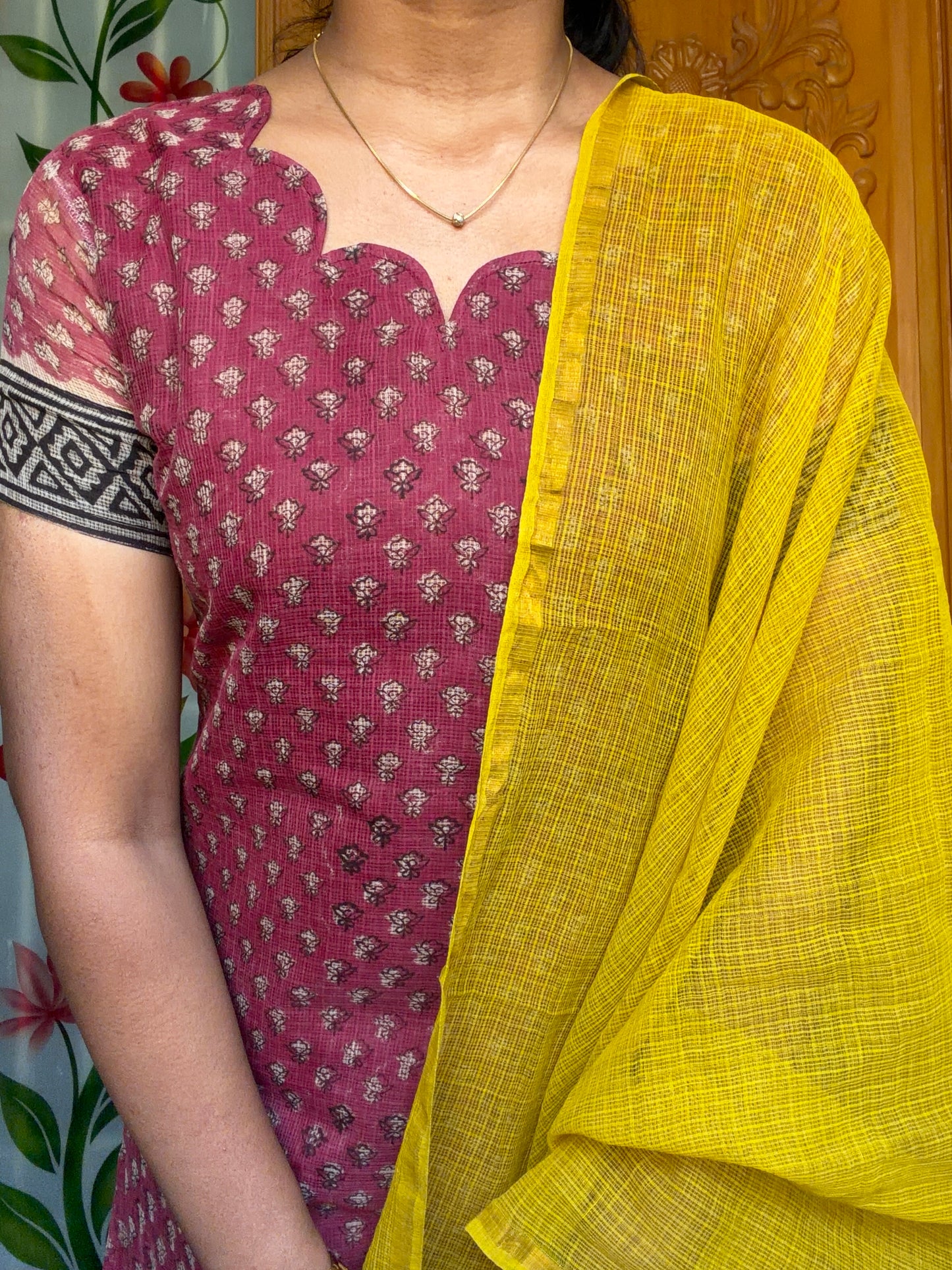 Pure cotton kota Kurti set(3pcs)