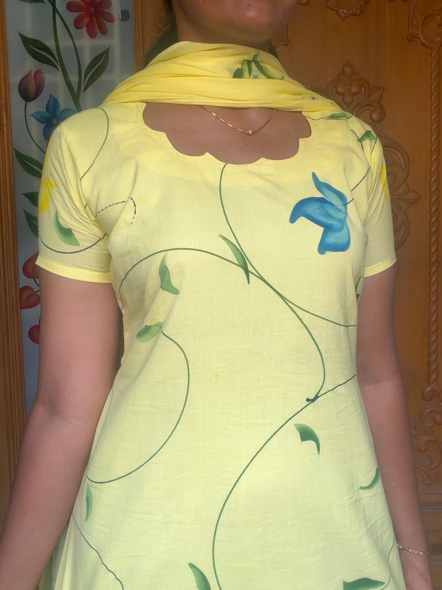 Handpainted Cotton 3pcs set