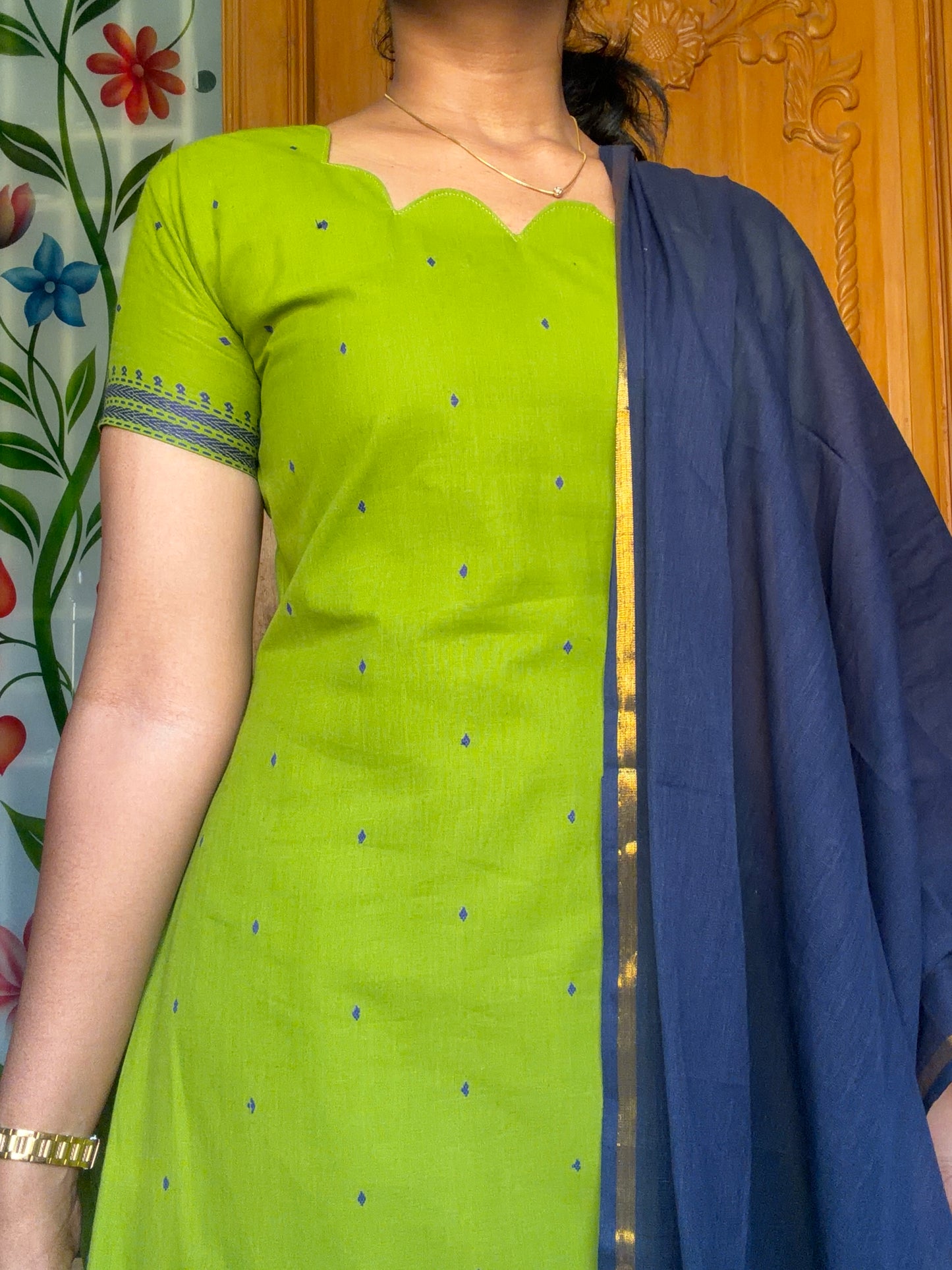 Pure handloom Cotton 3pcs set