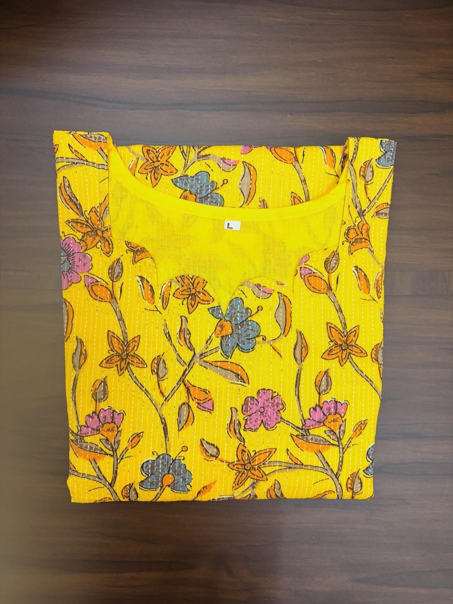 Pure cotton kurti with lining