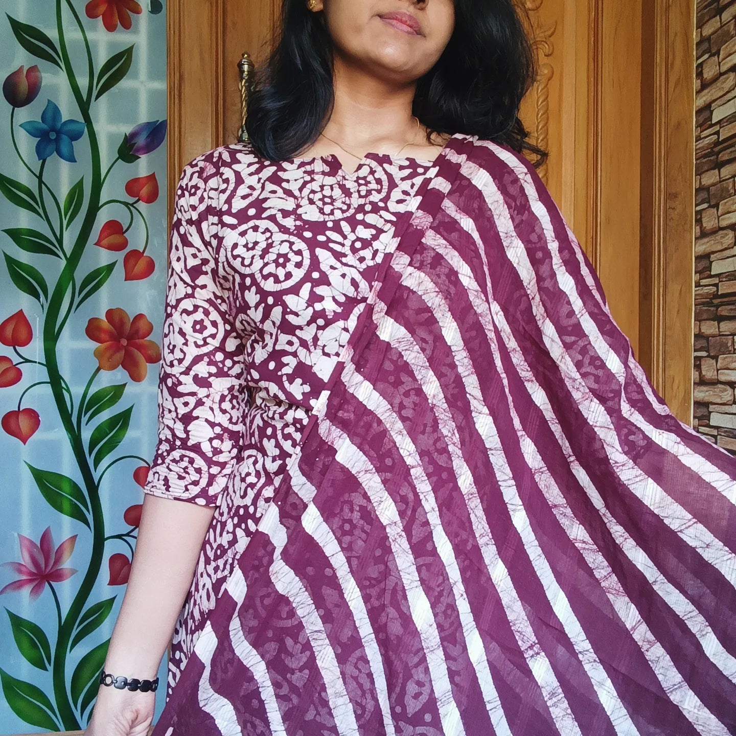 Pure cotton batik 3pcs set