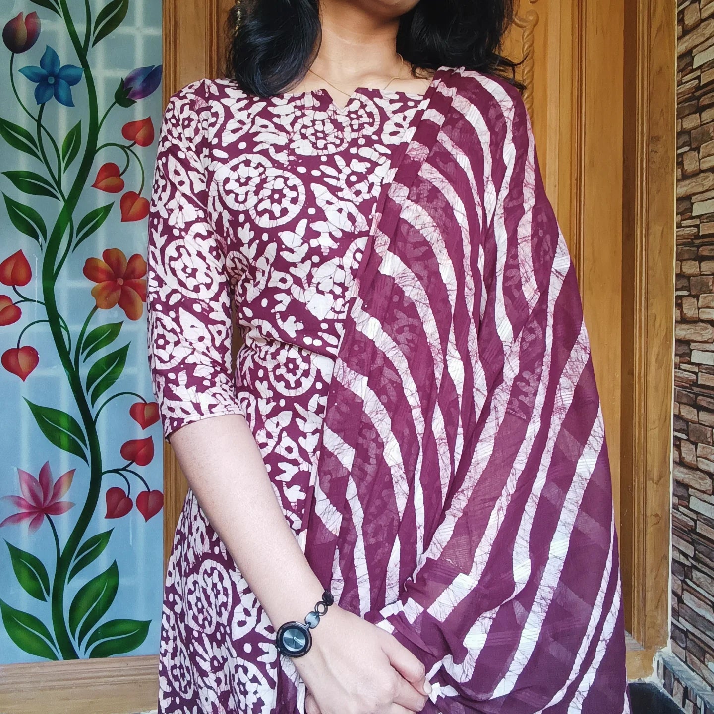 Pure cotton batik 3pcs set