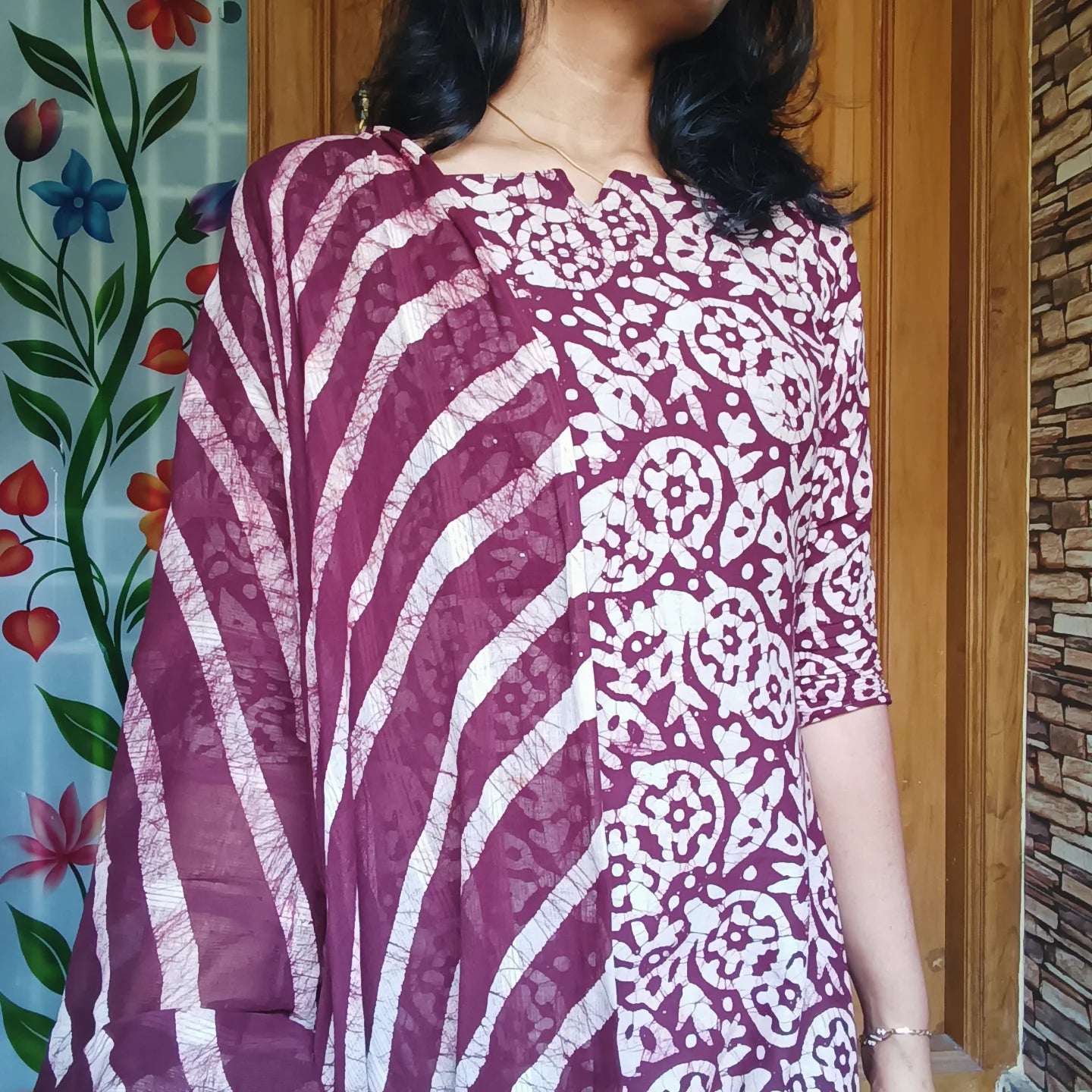 Pure cotton batik 3pcs set