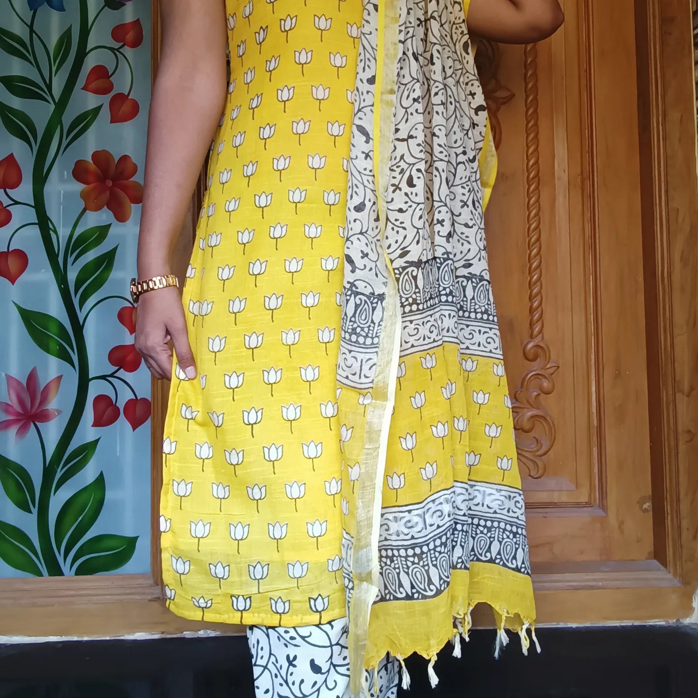 Soft linen cotton 3 pcs set