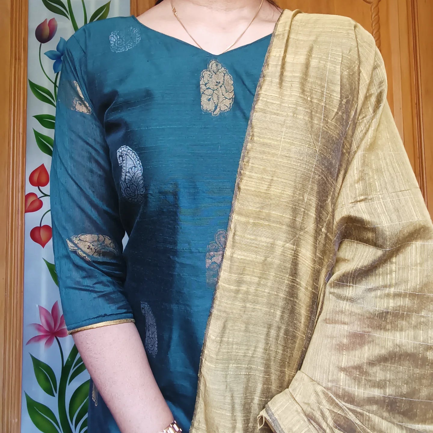 Premium raw silk 3pcs set