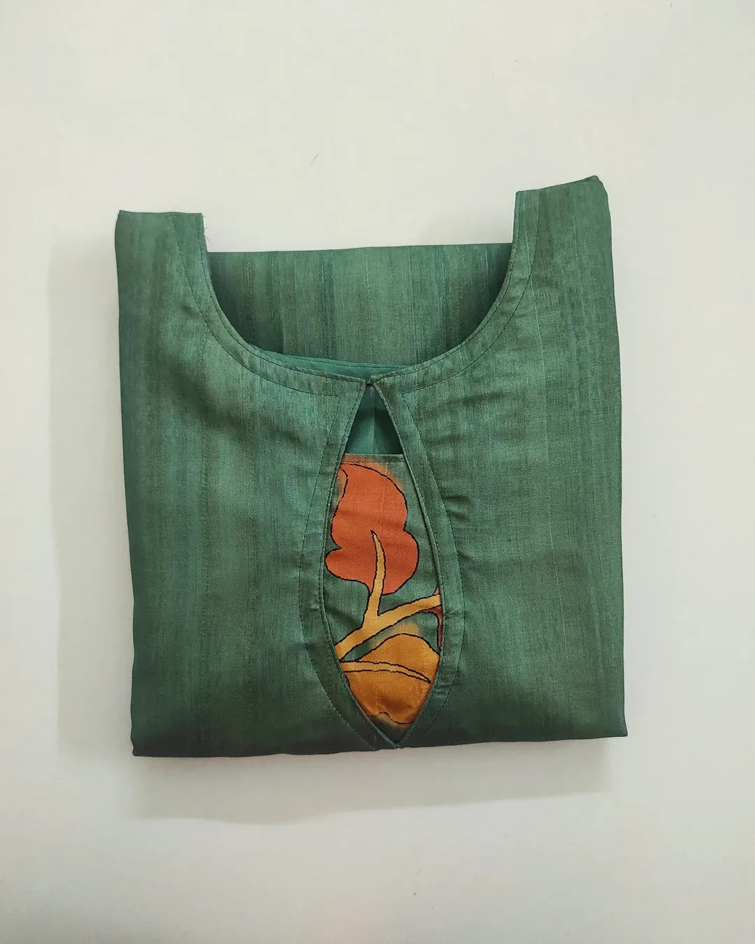 premium Tussar Kurti with lining
