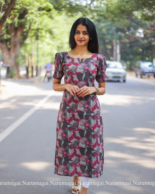Pure cotton kurti with lining