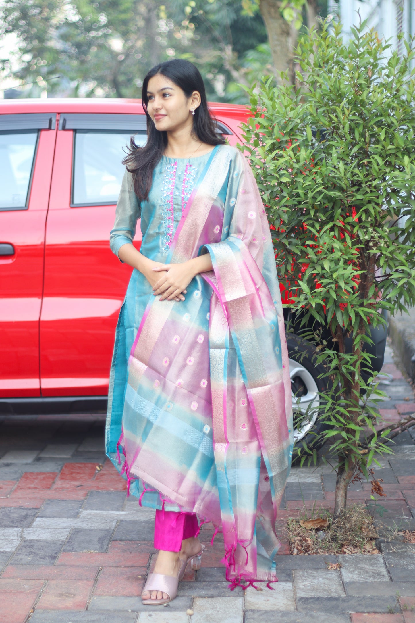 Kurti set with dupatta