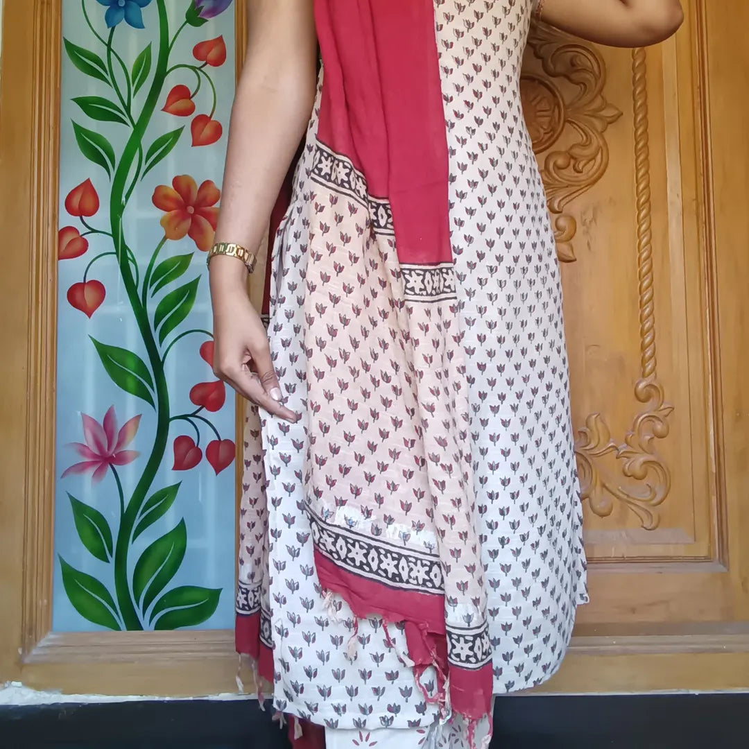 Soft linen cotton 3 pcs set(Pre - order)